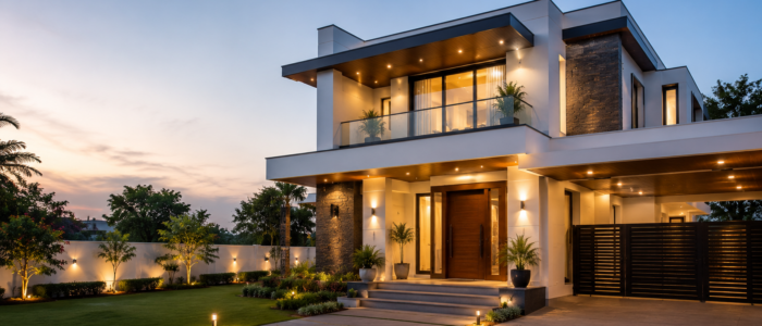 Premium Exterior Painting Services Luxury Exterior House Painting Services in Vadodara by Shahani Painter Contractor