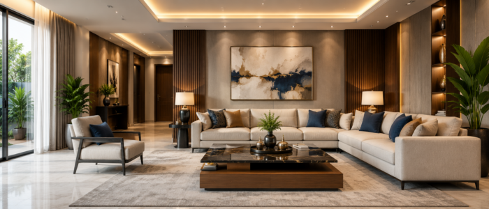 Premium Interior Painting Solutions Luxury Interior Painting Design for Modern Home in Vadodara